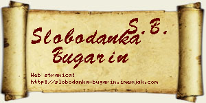 Slobodanka Bugarin vizit kartica